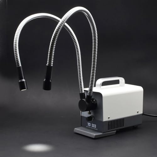 Illuminateur microscope LED 20W double col cygne fibre optique universel