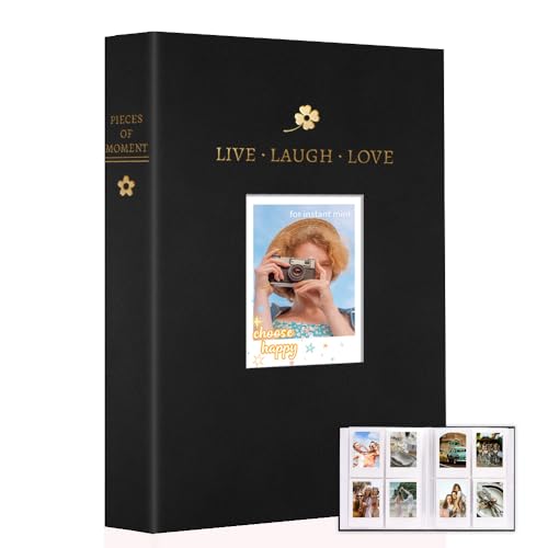 Holoary Mini Polaroid Photo Album (128 Pockets)