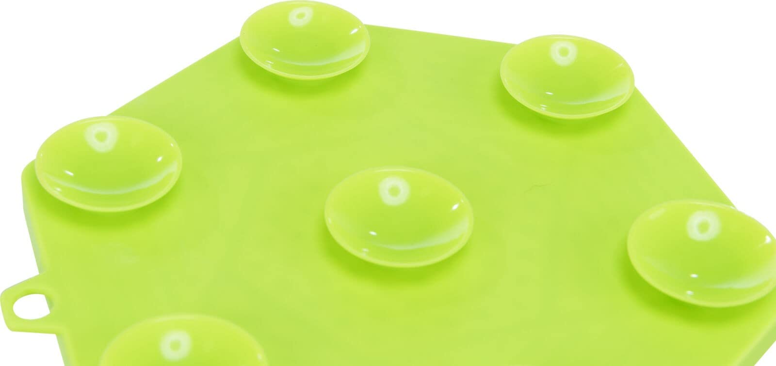 Trixie - Lick'n'Snack Pet Licking Tablecloth, Silicone Licking Tray, with Suction Cups, 17 cm, Green, Dishwasher and Freezer Safe - Image 2