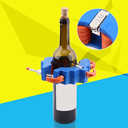 ZJchao Coupe-verre de qualité supérieure pour débutants et professionnels, coupe-verre pour bouteilles, coupe-bouteilles, coupe-bouteille, kit de cutter rond réglable pour bougeoirs à vin bière whisky