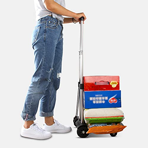 Carretilla Plegable Multifuncional, Capacidad 40kg, 4 Ruedas miniatura 6