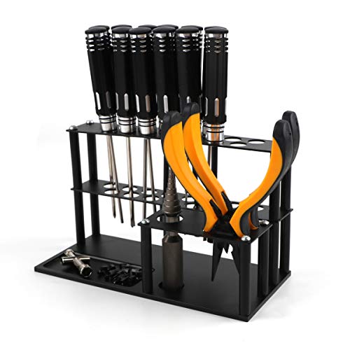 Screwdriver Organizers Screwdriver Storage Rack for Hex Cross Screw Driver RC Tools Kit Organizers 18 Holes by FPVERA - Thumbnail 2