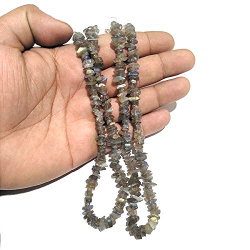 Image of Reiki Crystal Products Certified Natural Crystal Stone Chip Mala Necklace Collection for Men & Women, Reiki Energized Gemstone Jewellery for Meditation, Yoga, Spiritual Styling & Everyday Wear, Multiple Stone Variants
