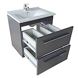 Modern Badmöbel - Waschbecken mit Unterschrank Sizilien
