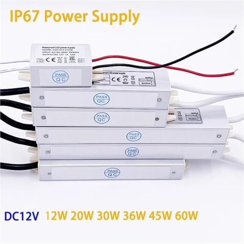 Transformateur 12V pour ruban LED extérieur étanche 36W