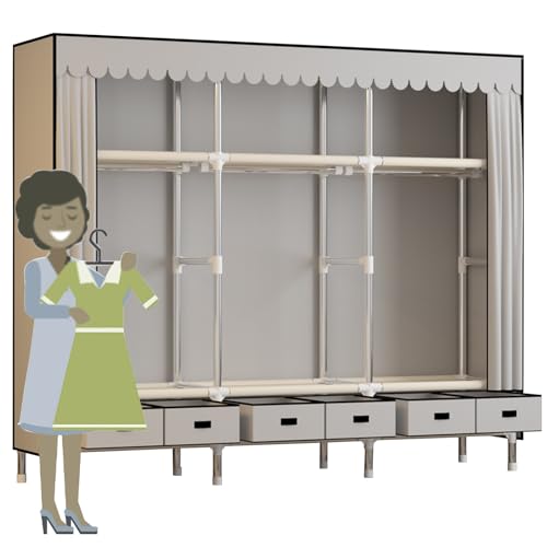 �m���_���X ���[�h���[�u �|�[�^�u���ȈՑg���N���[�[�b�g �����C�h�T�C�Y 208cm 165cm 140cm 125cm 105cm 70cm ��� ��e�� �n���K�[���b�N �J�o�[�t �ߗގ��[���b�N �����o���t�� �������[ �v���C�o�V�[�ی� �N���[�[�b�g 