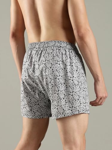 Image of Yellow Striped Mid Rise Boxer