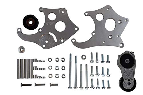 Ict Billet Ls - Sanden 508 A/C Air Conditioner Compressor Bracket Kit Ls1 Ls3 Lsx Ac Heavy Duty 551474-3 #TOP3