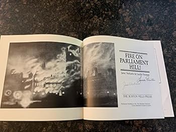 Paperback Fire on Parliament Hill Book