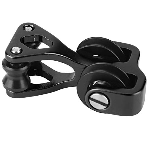 Zer One Archery Cable Slide, Compound Bow Splitter Roller Glide Shooting Hunting Aluminium Alloy Archery Glide Separator(Black) #TOP7
