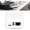 USB 2.0 Network Print Server, LAN Print Share Server for USB Printers Computer Print Server Adapter for or Later, for Android, for iOS (US Plug)
