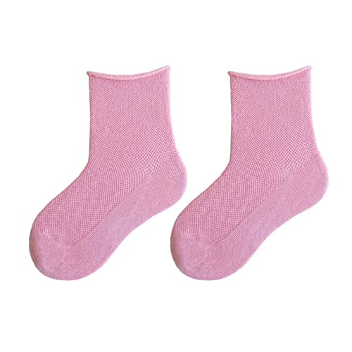 Cotton Socks For Boys Children's Spring Summer Solid Candy Color Socks Toddler Kids Baby Boys Girls Thin Mesh
