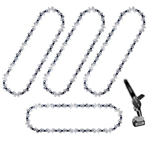 Amazon.com: Troozy 6-inch Chainsaw Chain 4 Packs Replacement Chain