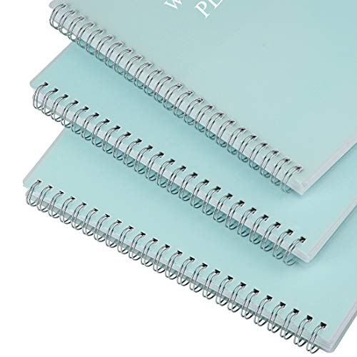 Nokingo Undated Planner For 2023 Or Any Year - Weekly & Monthly Organizer Notebook & Journal To Track Goals, 5.85" X 8.25", Perfect To Organize Your Daily Life, Teal #TOP5