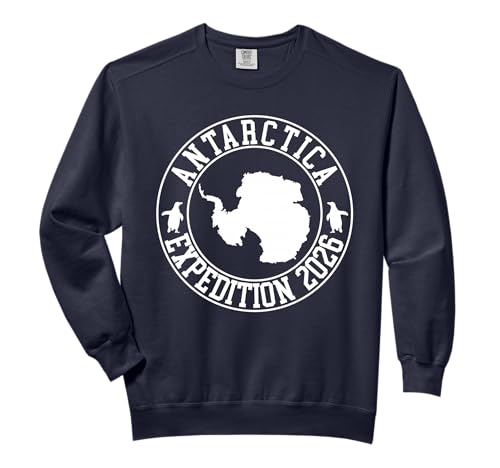 Antarctica Expedition 2026 Family Cruise Vacation Antarctica Comfort Colors Adult Sweatshirt