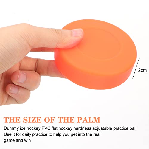 Abaodam 4Pcs Discos De Hóquei No Gelo Hóquei Em Hóquei Lagoa Para A Prática E Treinamento Clássico L