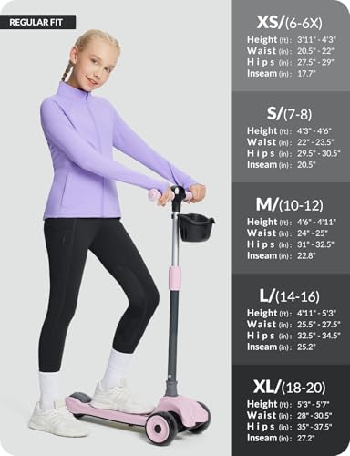 BALEAF Calças de equitação para meninas, calças infantis de lã para inverno, calças equestres, remen