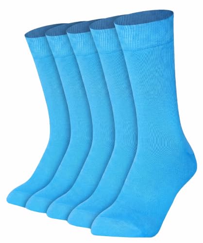 Image of Mysocks Unisex Extra Fine Combed Cotton Crew Socks |5 Pairs Set | Seamless Toe | Make Your Steps Enjoyable