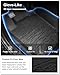 KIWI MASTER Floor Mats & Cargo Mat for 2016-2021 Jeep Grand Cherokee, OEM Replacement 82215577 82212085, All Weather Car Mats, Heavy Duty TPE Floor Liners, Front & Rear & Tray Trunk Mat Set, Black