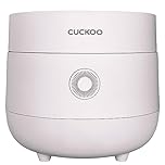 CUCKOO Rice Cooker 6 Cup Uncooked / 12 Cup Cooked, Modern Fuzzy Logic Rice Cooker Small with Delay Timer & Keep Warm Setting, Versatile Food Steamer for Cooking, Non-Stick Inner Pot, White (CR-0675FW)