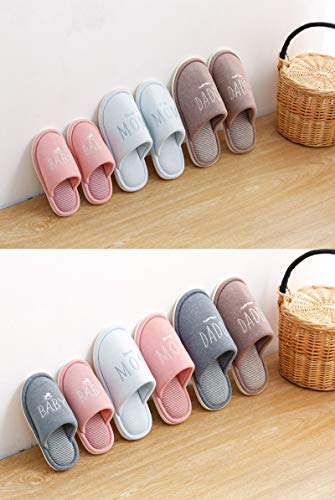 Rojeam Family Comfort Slippers Winter Warm House Shoes Indoor Outdoor for Unisex Men Women Kids4