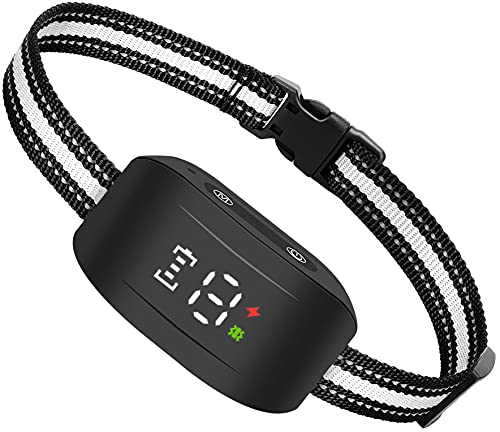 Bark Collar for Small Medium Large Dogs 5-150 Lbs,Bark Collar with Adjustable Sensitivity and Intensity Beep Vibration…