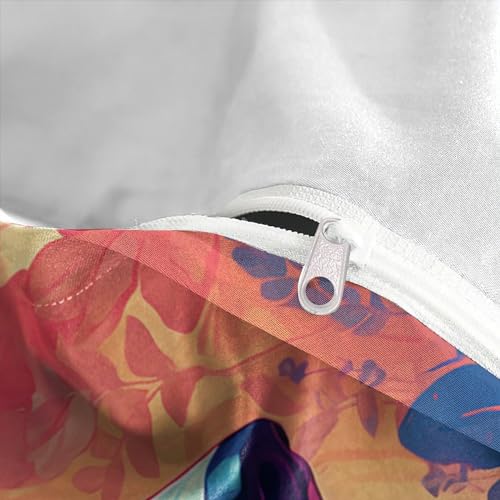 Parure de lit loup 3D housse de couette microfibre 220x240 cm - 8