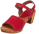 sanita clog sale  Sanita Damen Menna Square Flex Sandal Riemchensandalen, Rot (Red 4), 41 EU