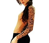 Wild Rose Ladies Flamenco Pure Faith Tattoo Mesh Shirt, Tan, X-Large