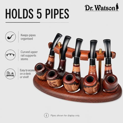 Rangement pipe à tabac bois Dr Watson ARC V pour éviter les rayures - 6