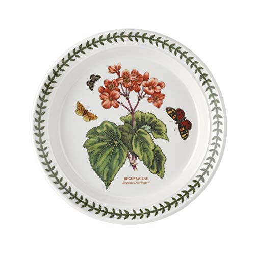 Image of Botanic Garden Salad Plates Set of 6 - Begonia Flower Motif