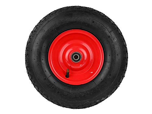 Roue gonflable de rechange pour roue de brouette, 4.00-6 2PR