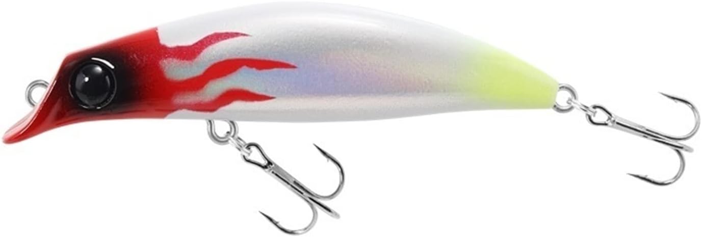 10pcs 75mm 8g Minnow Fishing Lure for Bass Trout Freshwater Saltwater Swimbait with 2 Trident Hooks Long Casting Lure Sinking Wobblers Artificial Bait
