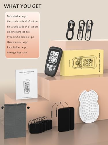 Best Budget TENS Machine for Pain Relief UK – Honest Review (USB Rechargeable 16 Modes