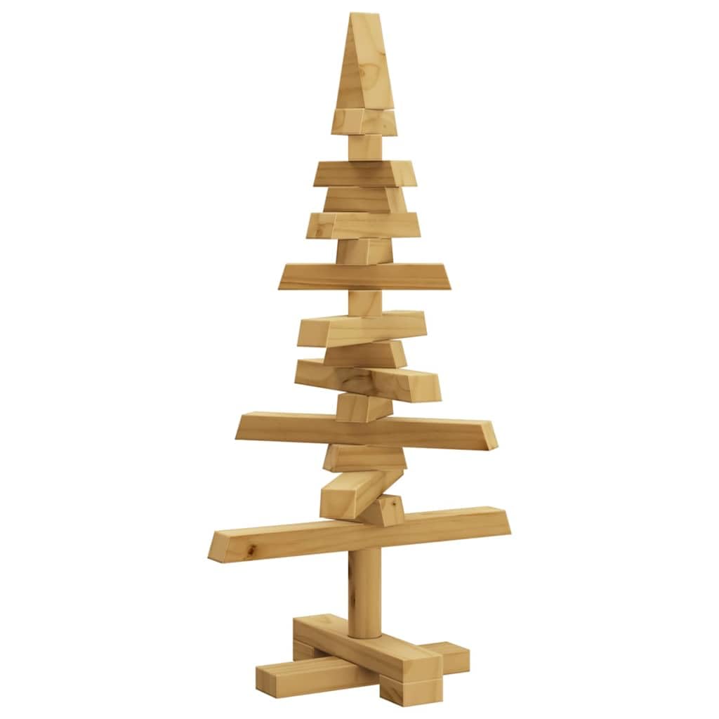 Árbol de Navidad de Madera de Pino Maciza