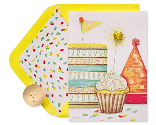 Image of Papyrus Birthday Card - Designed by Bella Pilar (Surrounded By Laughter and Good Friends)