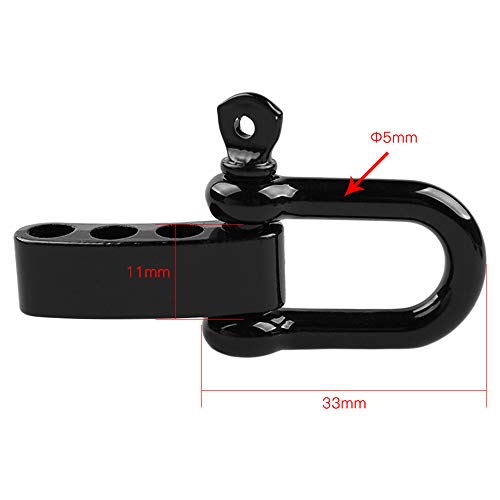 Fivela, Andoer 10 peças ajustáveis ​​em forma de U fixador âncora manilha para ar livre corda paraco