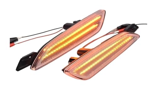 Indicador lateral de guardabarros premium con lente de cristal para Cayenne 958 US Spec