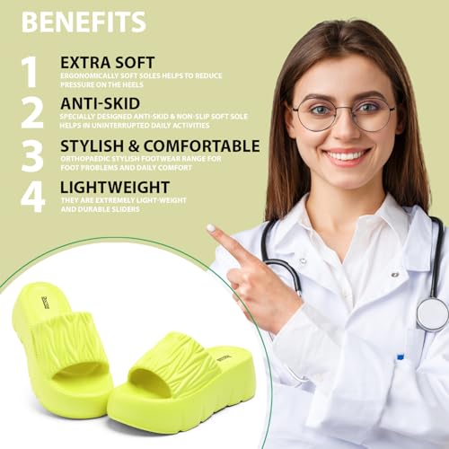 Image of DOCTOR HEALTH SUPER SOFT Slippers for Women | Orthopedic Comfort | Cushioned Sole | All-Day Comfort & Support | Lightweight & Pain Relief Slip-On