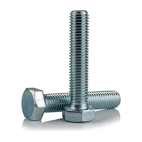 Sechskantschrauben Maschinenschrauben M3 M4 M5 - DIN 933 - Stahl Verzinkt Cover
