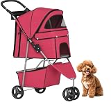 BestPet 3-Wheel Pet Stroller