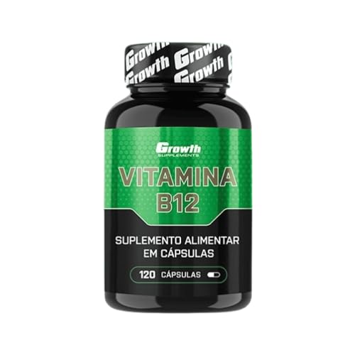 Vitamina B12-120 Cápsulas - Growth Supplements