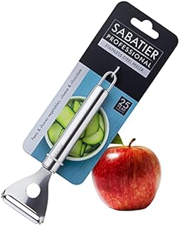 Sabatier Professional Grater & Zester - by Taylors Eye Witness. Stainless Steel Construction. Dishwasher Safe. for Hard Cheese, Lemon, Lime, Chocolate, Nutmeg, Garlic & Ginger. 25 Year Guarantee.