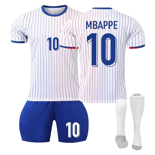 Frankreich 24/25 Fußball Trikot, Hause/Auswärts Fußball Trikot für...