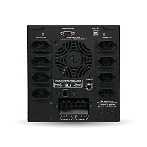 RAGTECH - Nobreak New Senium Flex Volt 3.200VA/2.080W - SN 3200 24V VIO/BS2 – Trivolt – Senoidal – M