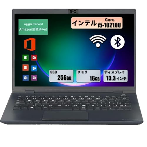 �y�����ςݕi�z�y�ʃm�[�g�p�\�R�� ���� dynabook G83 ��10���� �C���e�� i5 10210U(1.6Ghz) /13.3�C���`FHD/Windows 11��office 2019����/Web�J��������/HDMI/type-c/WIFI/Blu