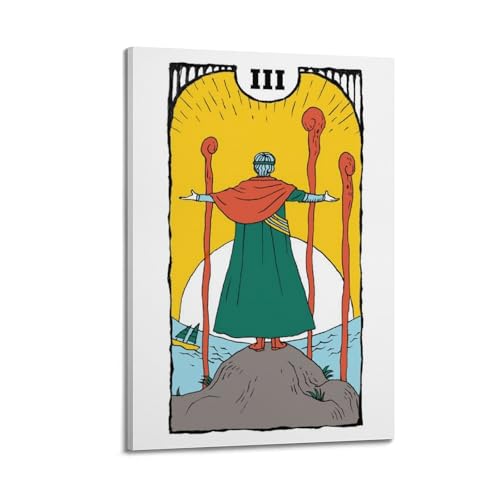 Art mural moderne JIDUHON style dessin animé, le cadeau déco esthétique parfait en 20x30 cm