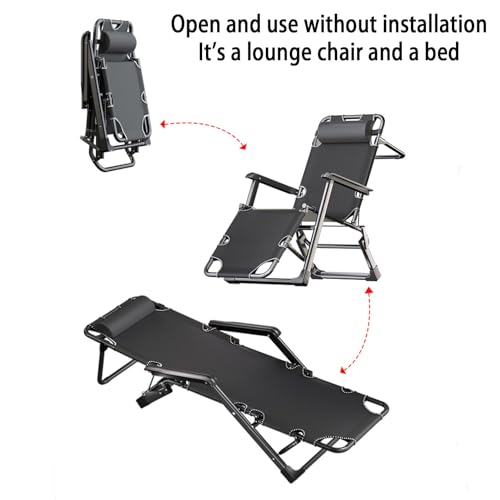 Chaise longue d'extérieur inclinable pour intérieur et plage