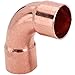 Produktbild LÖT FITTING aus KUPFER > Bogen 90 Grad i/i 5002A > 6 bis 42mm WUNSCHGRÖSSE einfach selbst wählen >>> 28mm