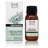 Humidifican S&S Cosmética Natural Esencia Brumaroma SyS 50 ml Eucalipto Mentolado. Aromaterapia para Humidificador y Difusor Aroma SPA,